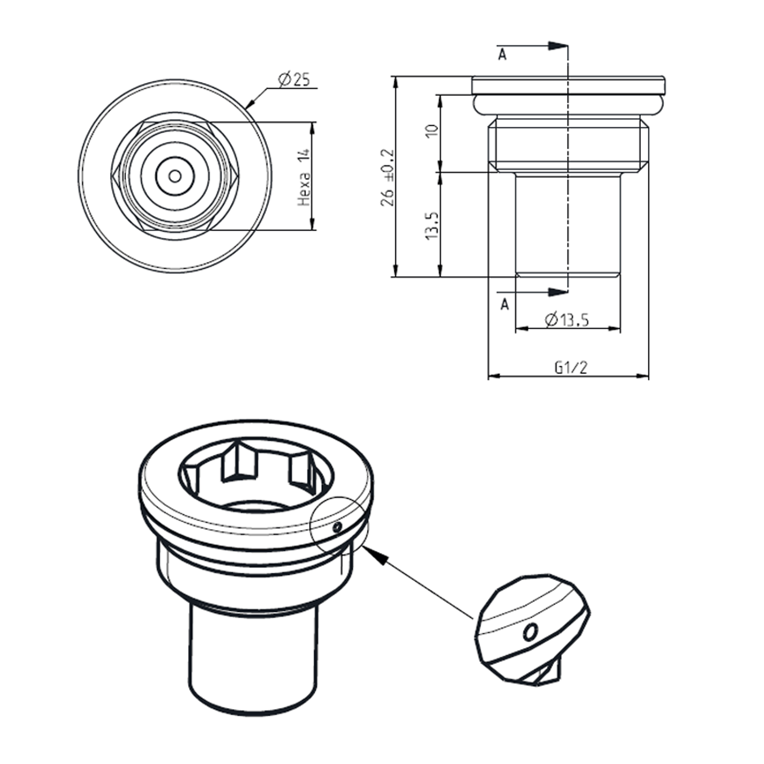 Toasty Auto Chrome Air Vent