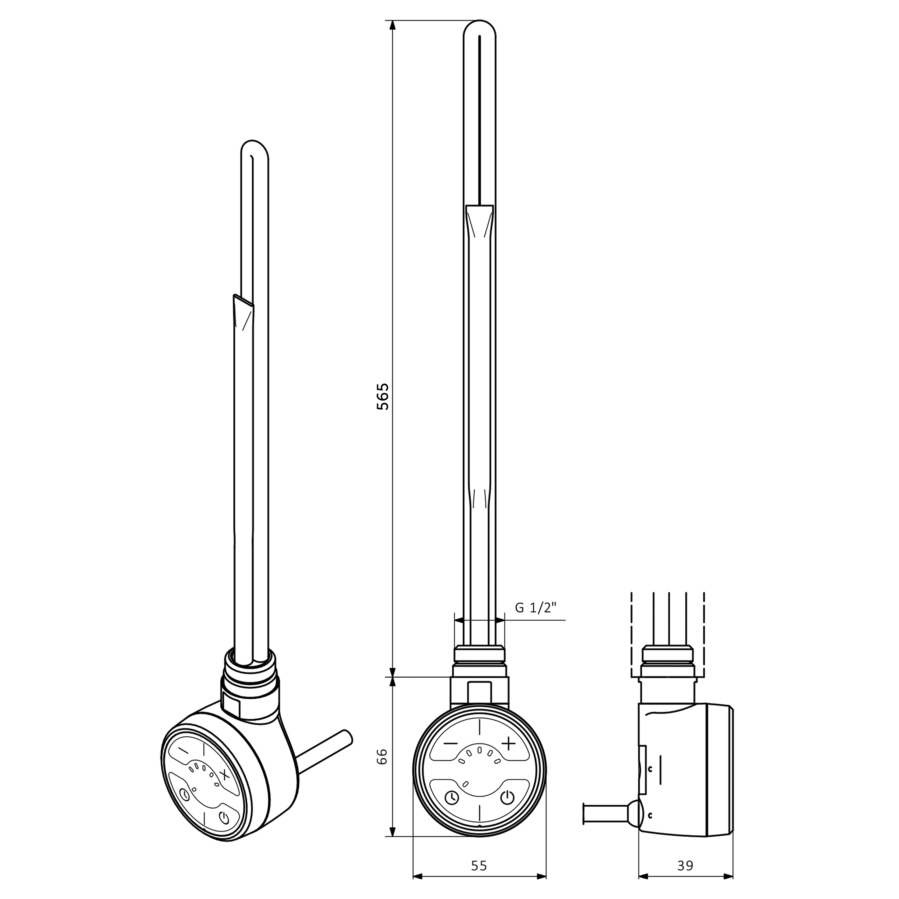 Terma MOA Black Heating Element