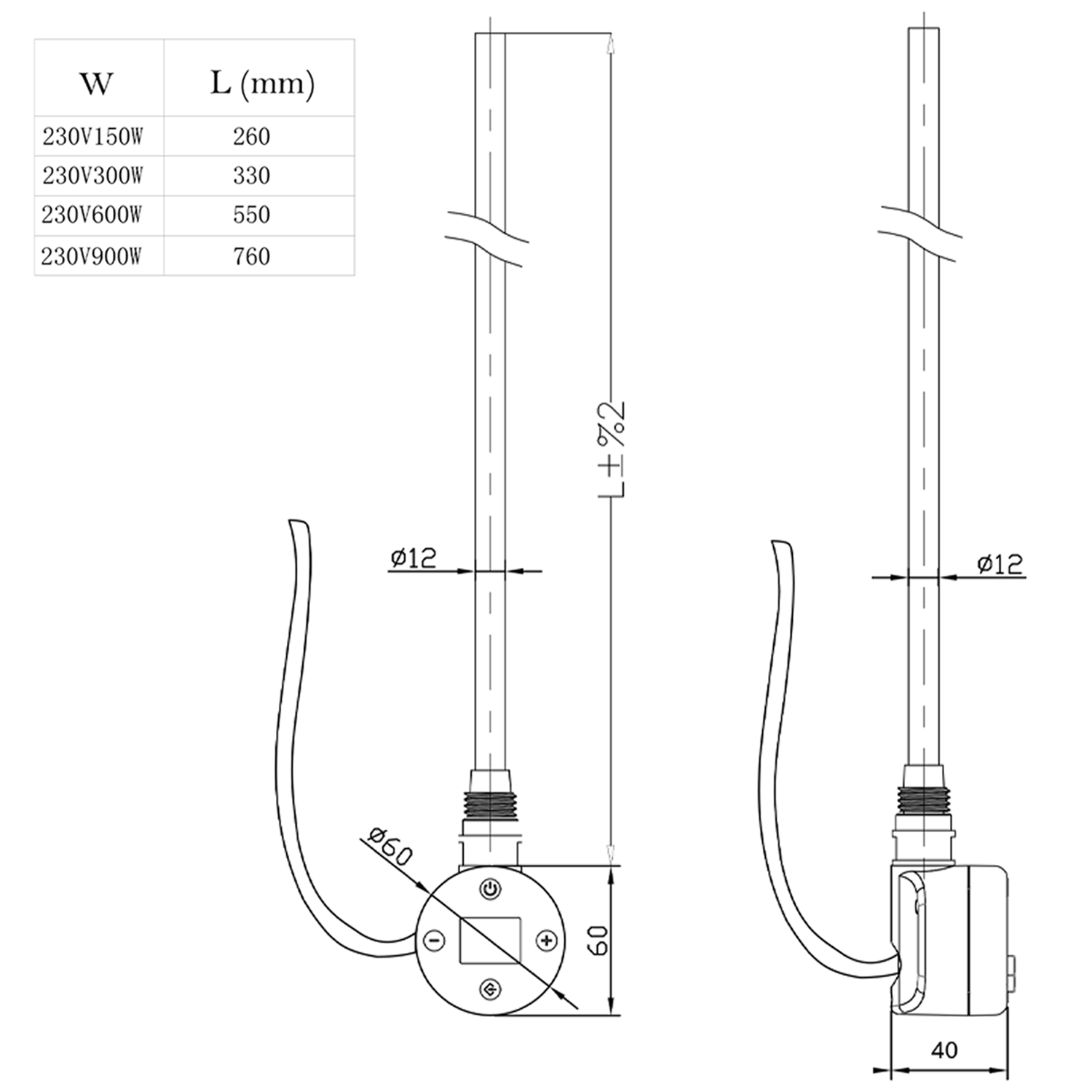 Toasty Brushed Brass Digital Element